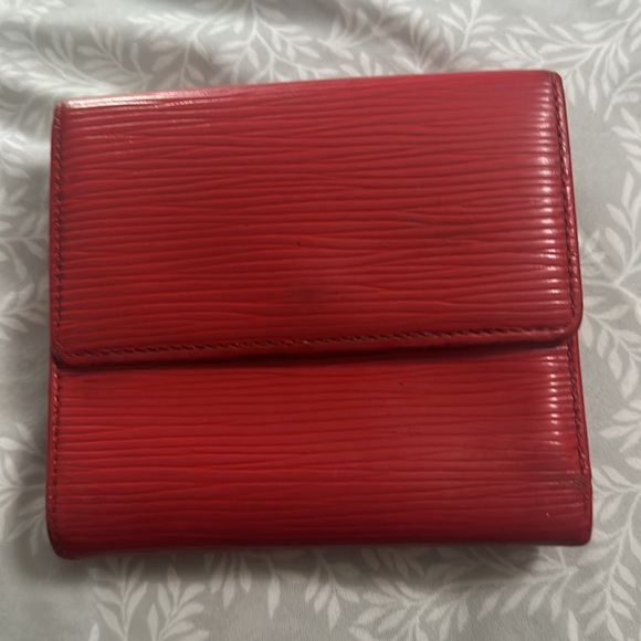 Louis Vuitton LV Red Epi Wallet - Picture 3 of 15